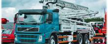 Автобетононасос ZLJ5291THB125-37 на базе шасси VOLVO FM12