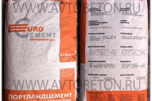 Расфасованный в мешки цемент от холдинга Евроцемент