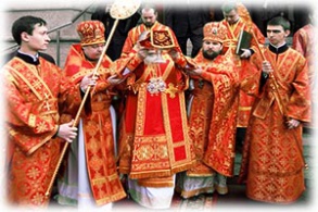 Произошло освящение храма Святого Георгия Победоносца в городе Липецк