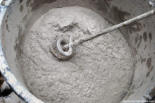 Как правильно приготовить цементный раствор