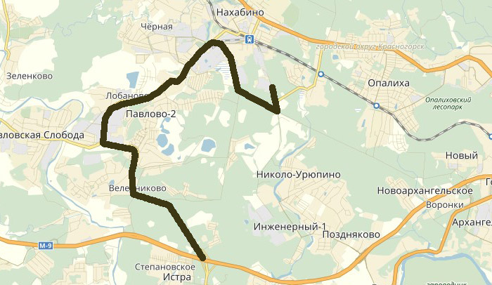 Школы нахабино карта