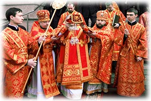 Освящение храма Святого Георгия Победоносца